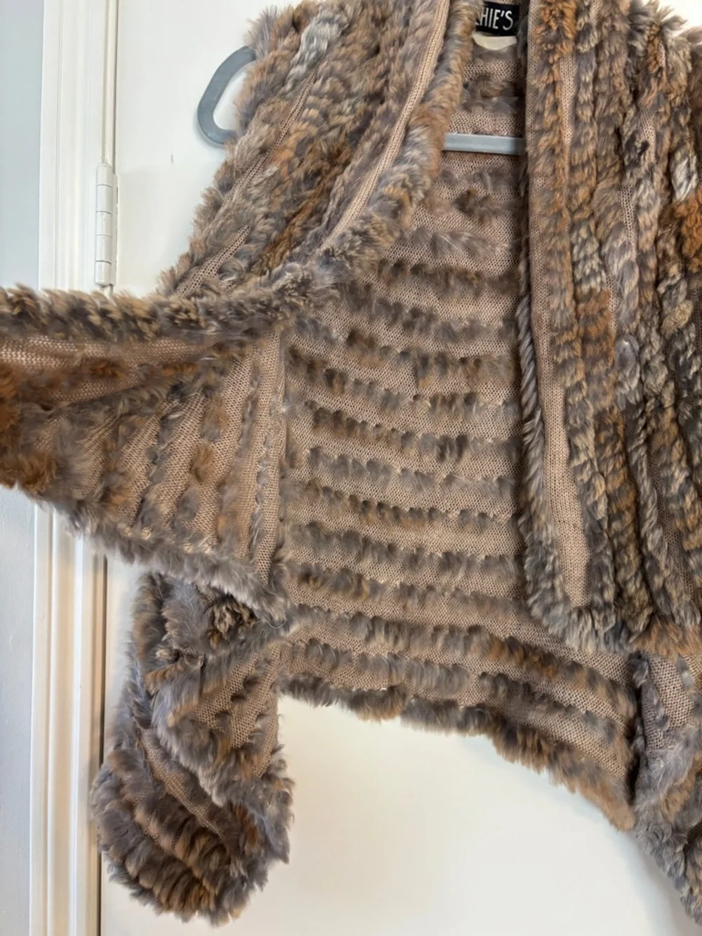 Mitchie’s Fur Open Front Vest One Size